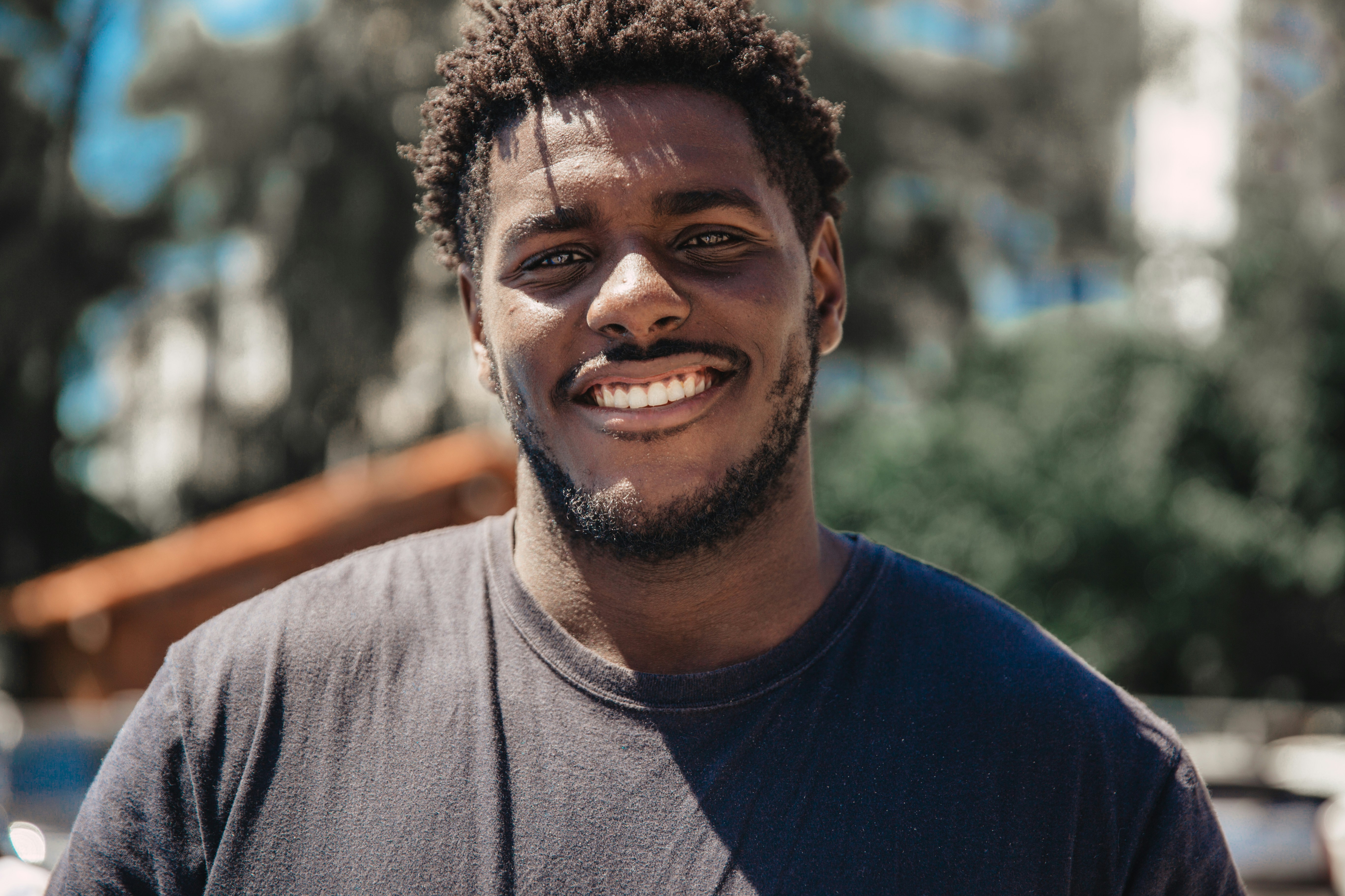Person smiling